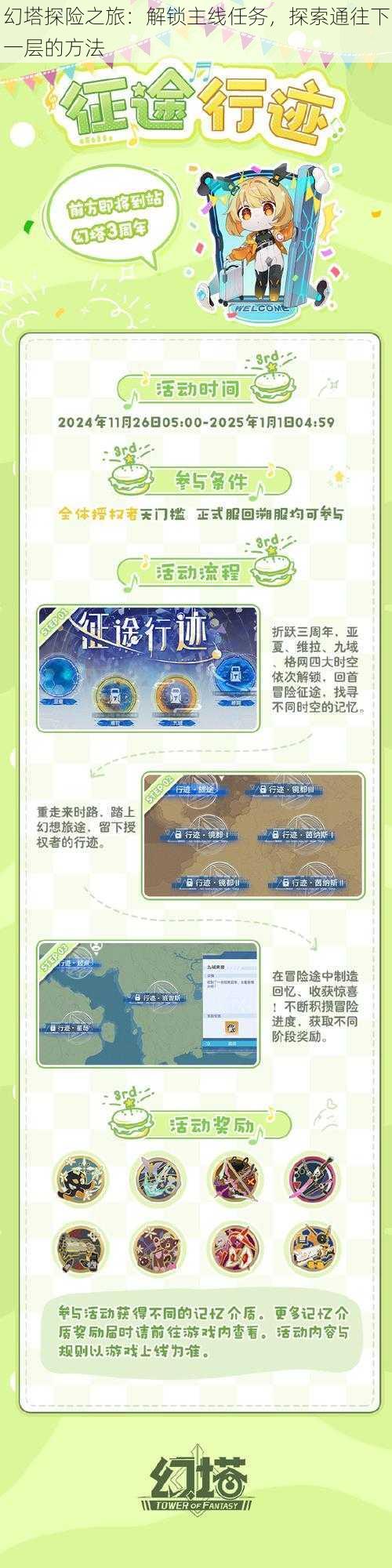 幻塔探险之旅：解锁主线任务，探索通往下一层的方法