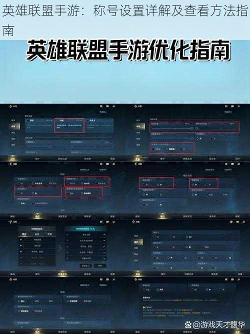 英雄联盟手游：称号设置详解及查看方法指南